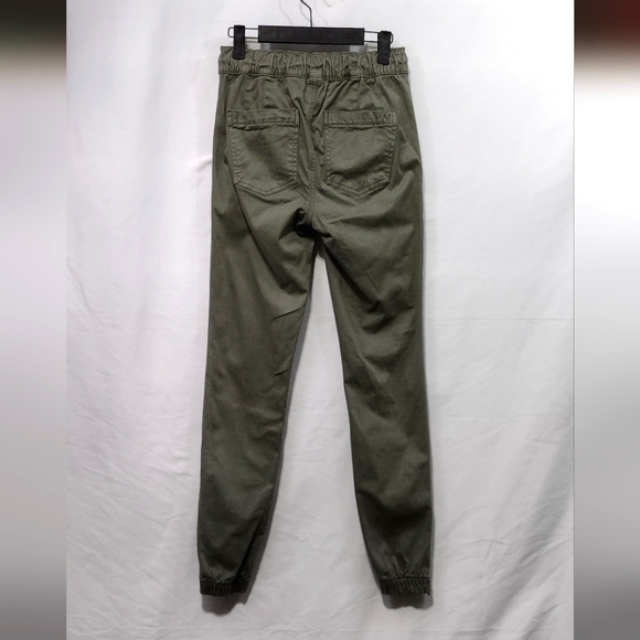 American Eagle Super Stretch Jogger Women's 4 Green High-Waisted Cargo Utility - Picture 7 of 11